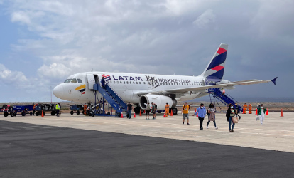 Aeroporto da Ilha de Baltra Galápagos.